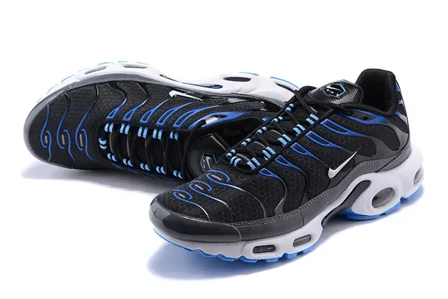 Nike Air Max Plus Black and Red Lifestyle Sneakers 21