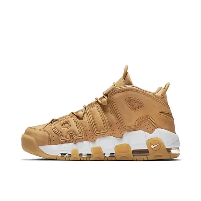 Nike Air More Uptempo Red Black White Basketball Shoes 7