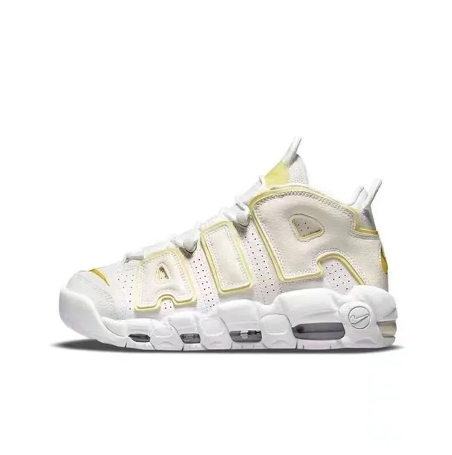 Nike Air More Uptempo Red Black White Basketball Shoes 10