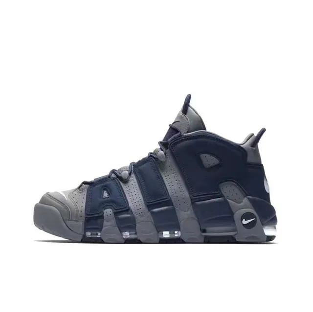 Nike Air More Uptempo Red Black White Basketball Shoes 11