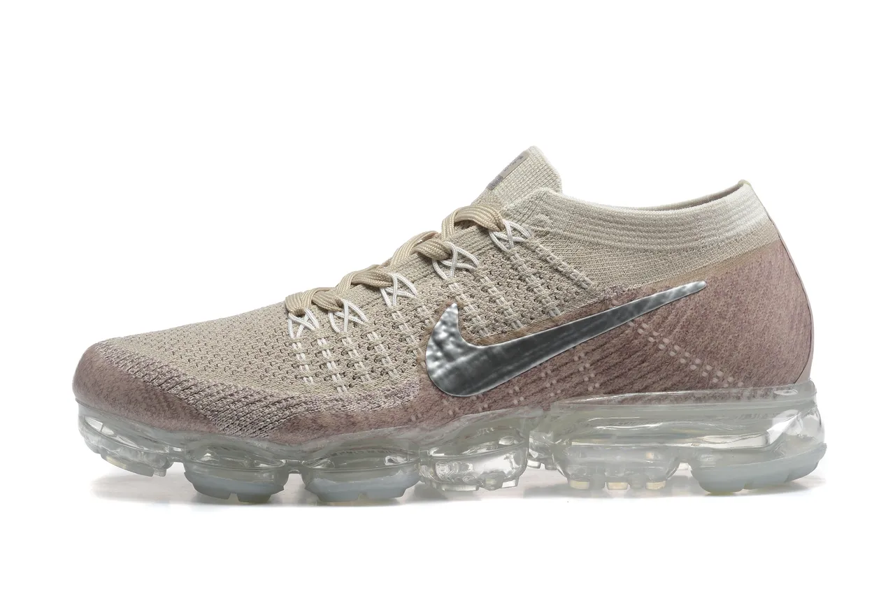 Nike Air VaporMax Beige Pink Gradient Lifestyle Sneakers 5