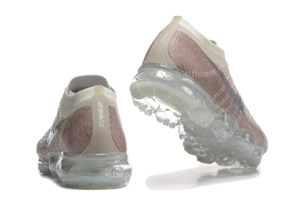 Nike Air VaporMax Beige Pink Gradient Lifestyle Sneakers 7