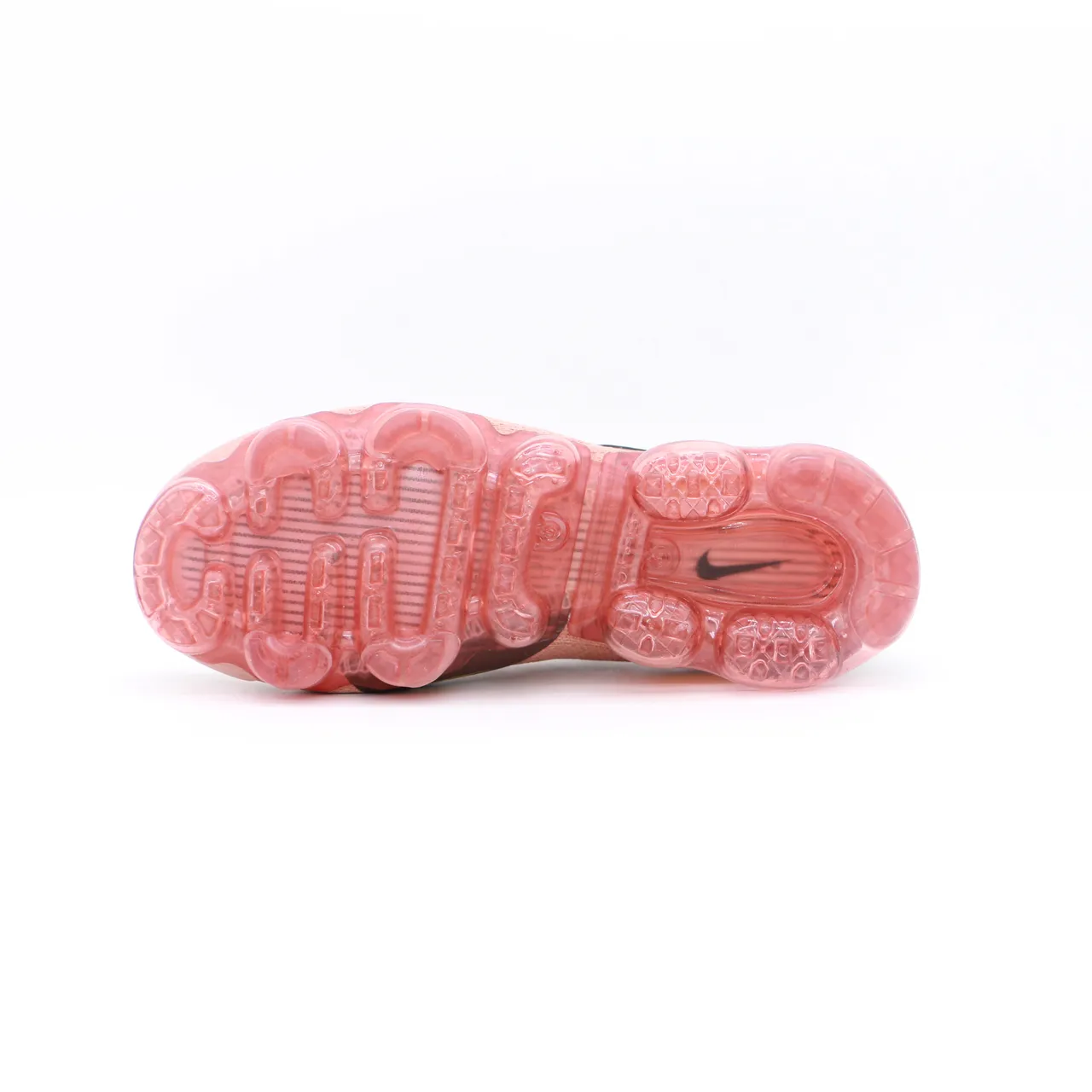 Nike Air VaporMax Flyknit Slip-On Pink Yellow Brown Lifestyle Sneakers 5