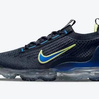 Nike Air VaporMax Knit নেভি ব্লু লাইম গ্রিন লাইফস্টাইল স্নিকার