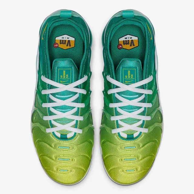 Nike Air VaporMax Plus Gradient Green Teal Lifestyle Sneakers 2
