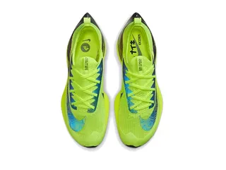 Nike Air Zoom Alphafly Neon Lime Green Chaussures de course 4