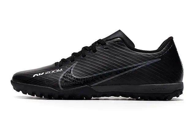 Nike Air Zoom Black and Volt Artificial Grass Soccer Shoes 10
