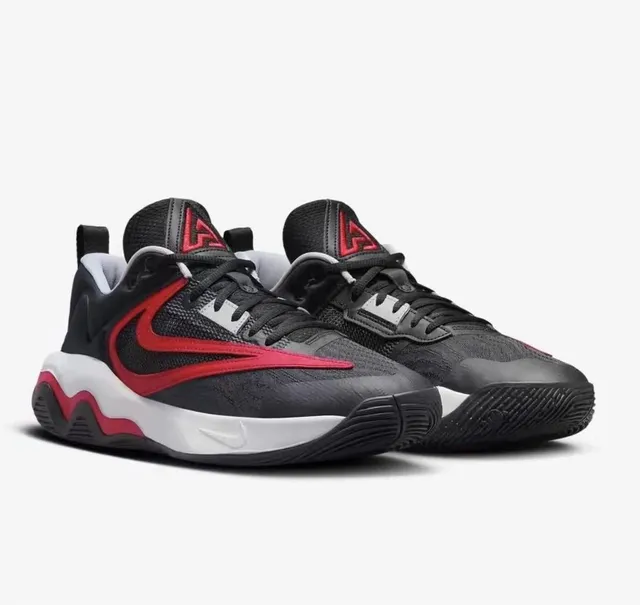 Nike Air Zoom G.T. Cut Black Red Basketball Shoes 2