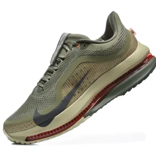 Nike Air Zoom Pegasus Verde militar Beige Parte superior de malla ingenieril Unidad visible de longitud completa Zapatillas de running