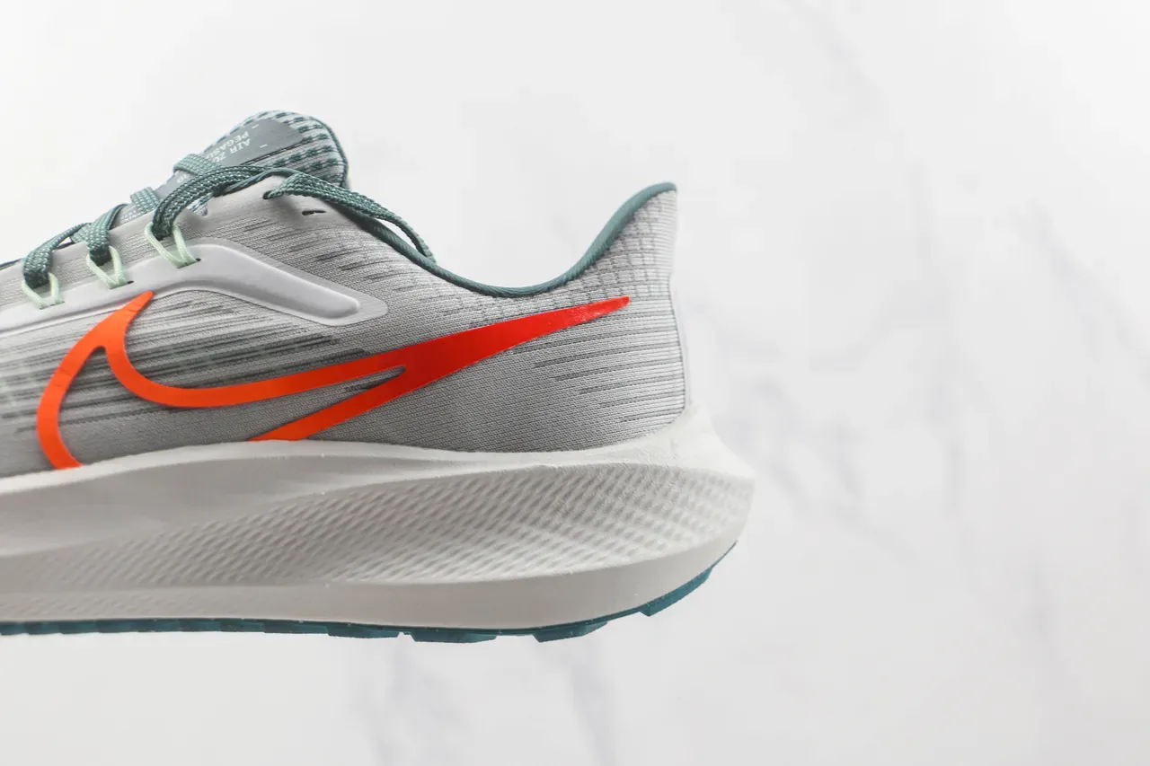 Nike Air Zoom Pegasus Cinza Laranja Turquesa Tênis 7