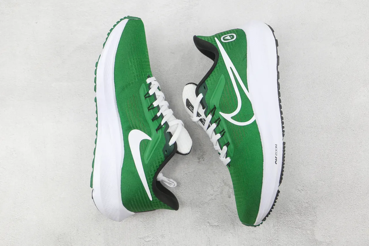 Nike Air Zoom Pegasus Vert Blanc Noir Chaussures Running 2