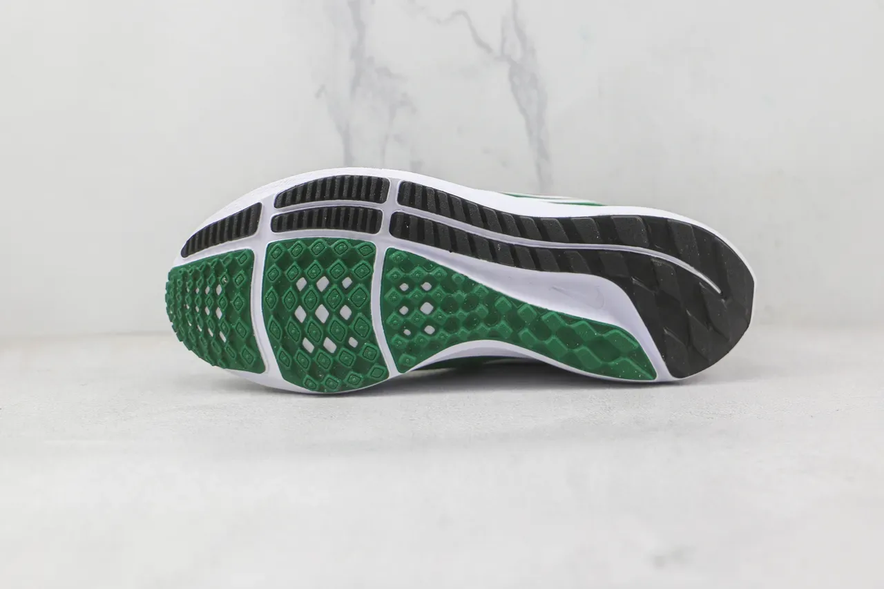 Nike Air Zoom Pegasus Vert Blanc Noir Chaussures Running 8