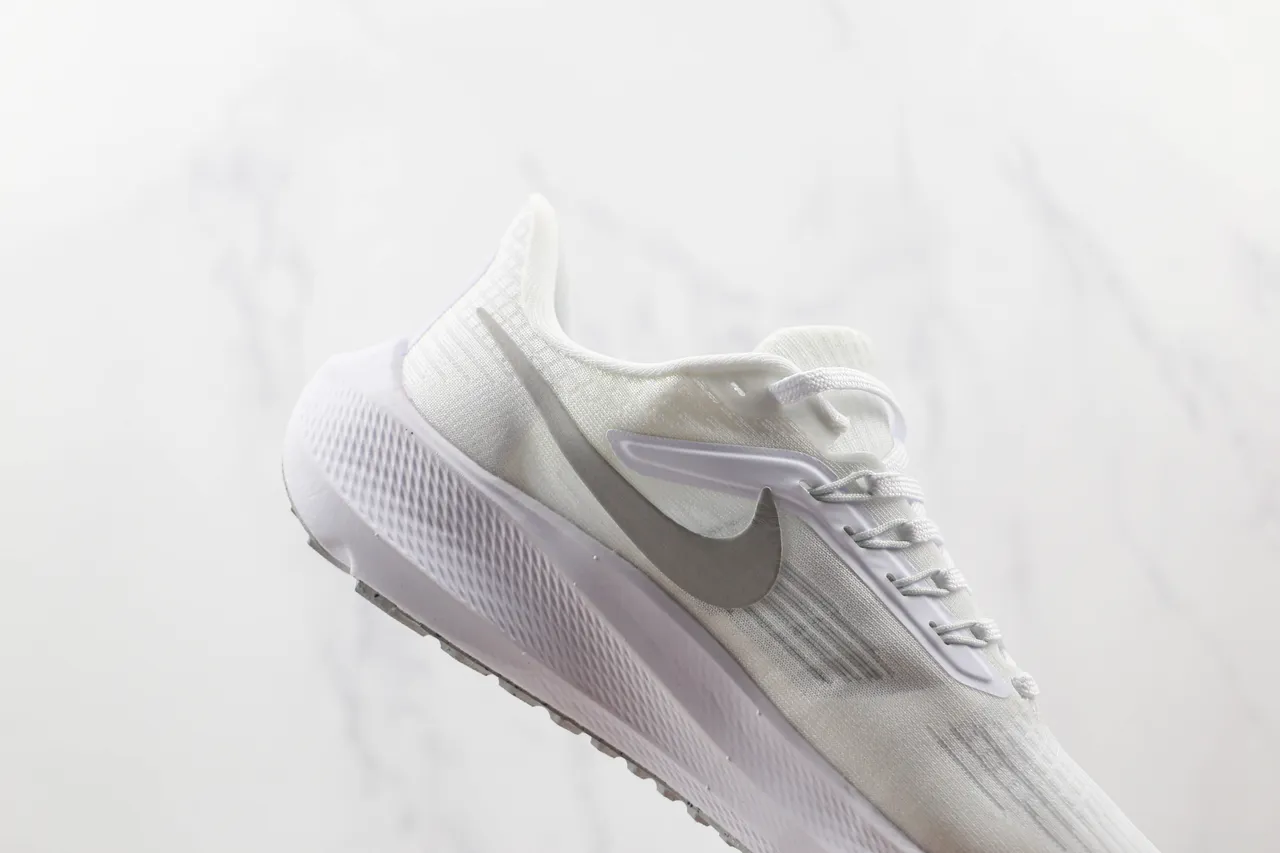 Nike Air Zoom Pegasus White and Gray Running Shoes 2