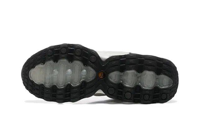 Nike Beige Black Low-Top Layered Mesh-Synthetic Upper Sneakers 7