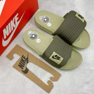 Nike बेनासी JDI ऑलिव ग्रीन चप्पल