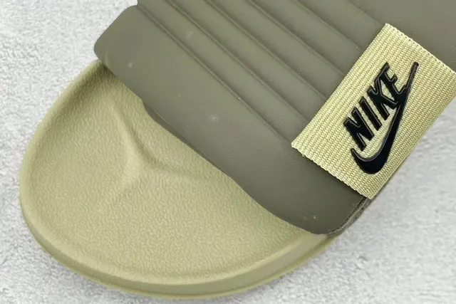Nike Benassi JDI Olive Green Slippers 4
