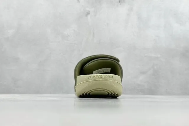 Nike Benassi JDI Olive Green Slippers 5