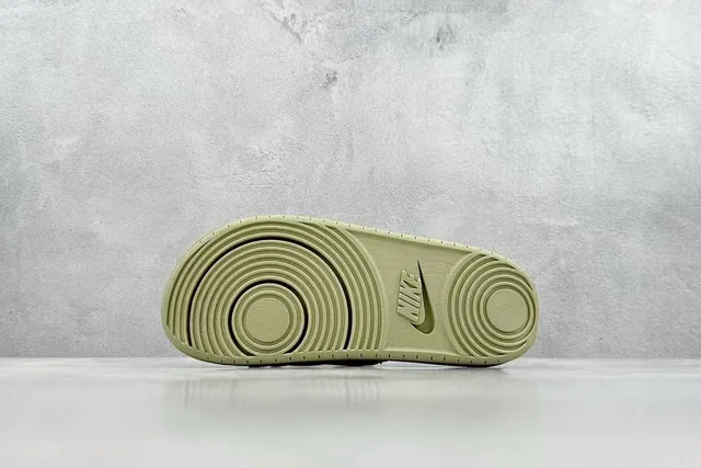 Nike Benassi JDI Olive Green Slippers 6