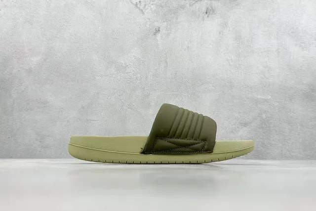 Nike Benassi JDI Olive Green Slippers 8