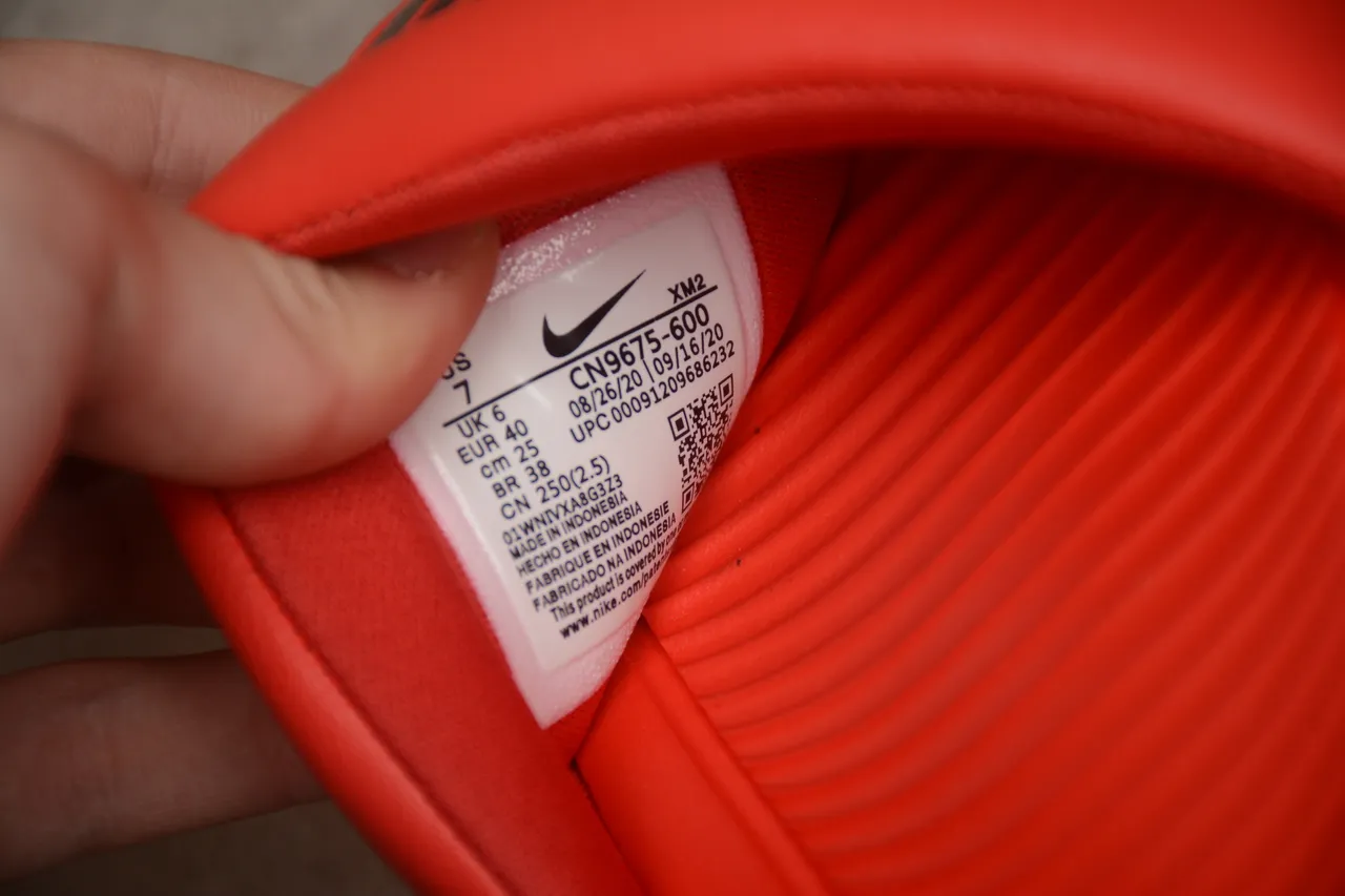 Nike Benassi JDI Orange-Red Slippers 4