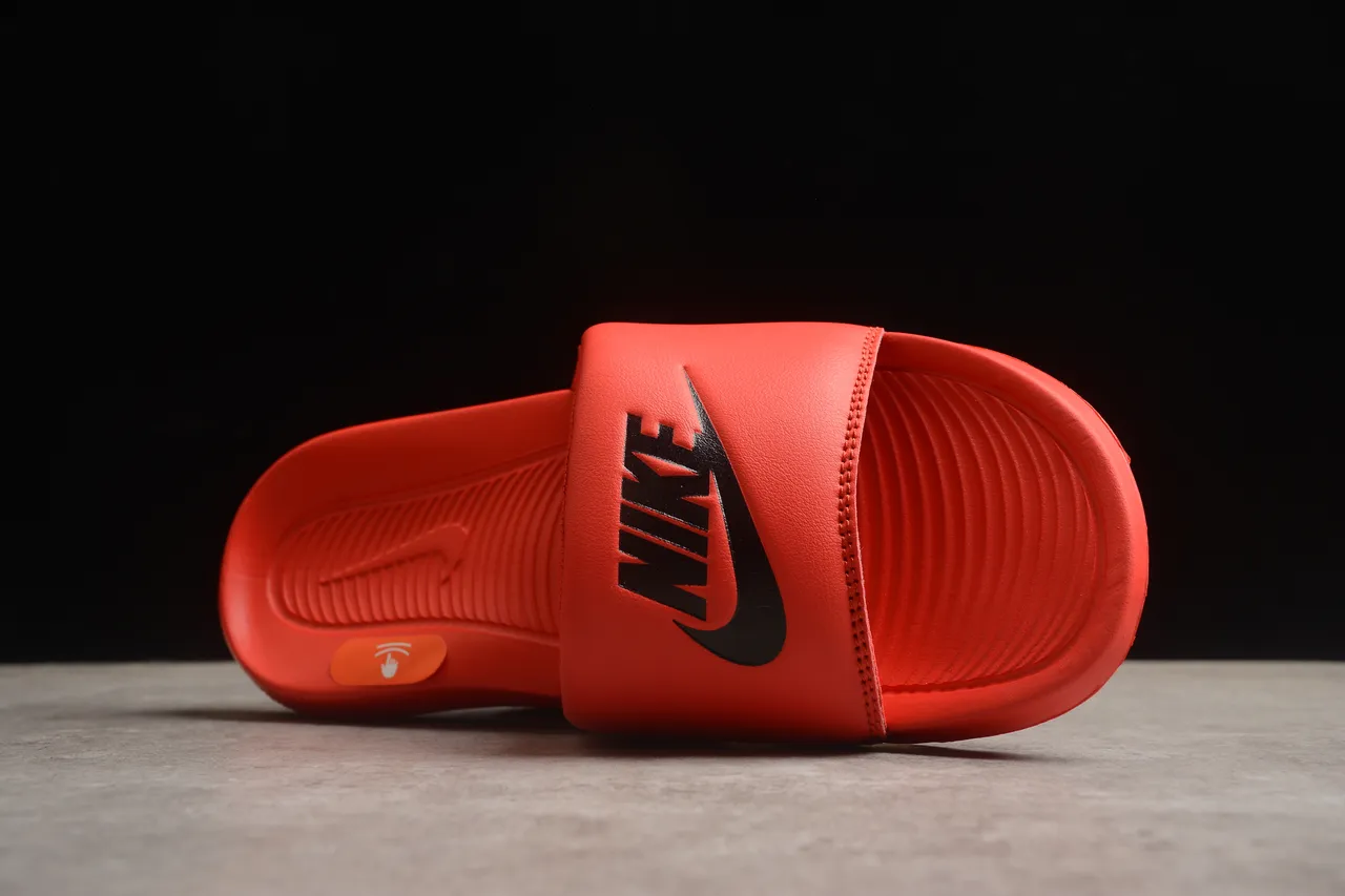 Nike Benassi JDI Orange-Red Slippers 10