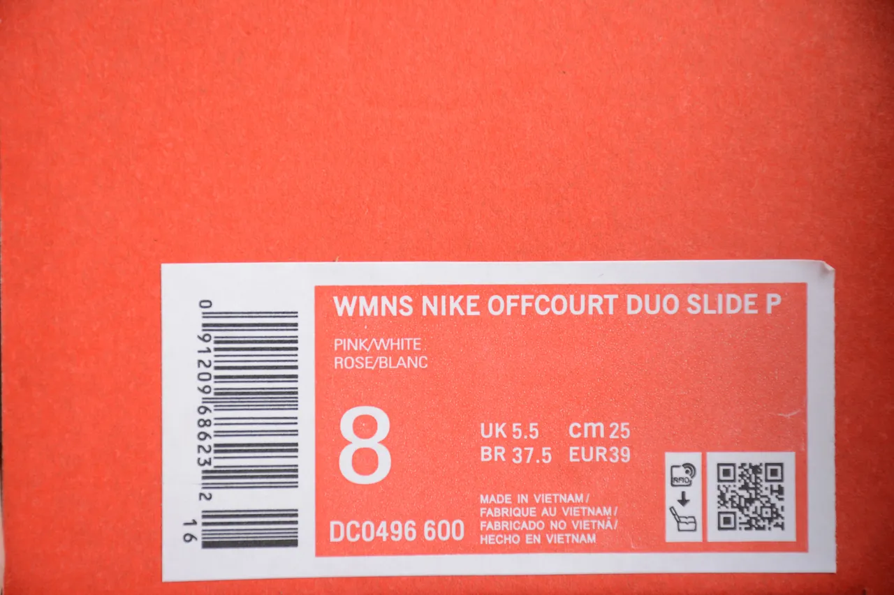 Nike Benassi JDI Pink and White Slippers 2