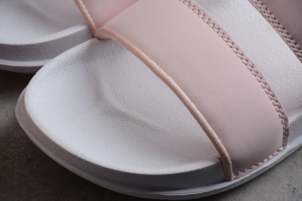 Nike Benassi JDI Pink and White Slippers 7