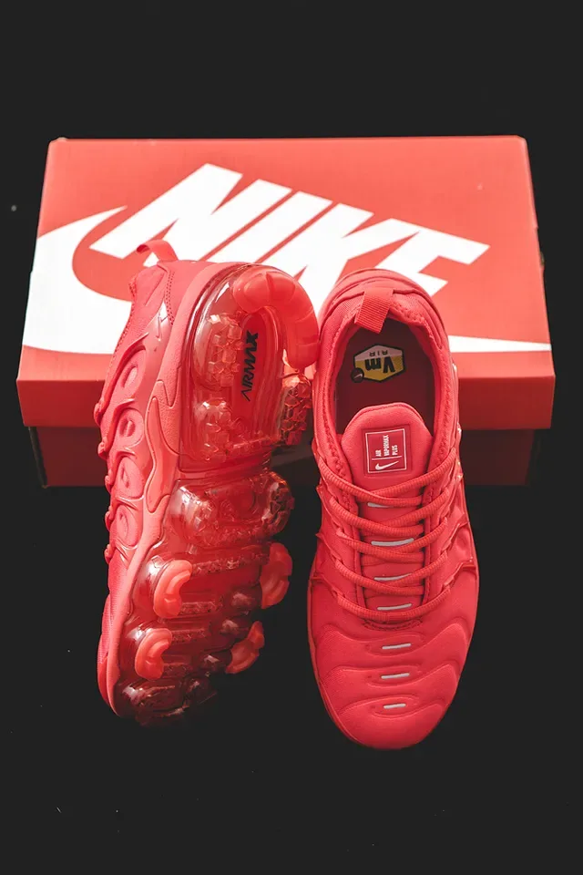 Nike Chaussures Lifestyle Noir Bleu Motif Flamme Overlay Cage Translucide Semelle Air Visible 14
