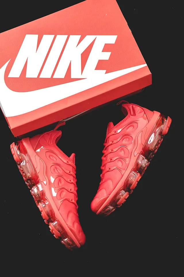 Nike Chaussures Lifestyle Noir Bleu Motif Flamme Overlay Cage Translucide Semelle Air Visible 19