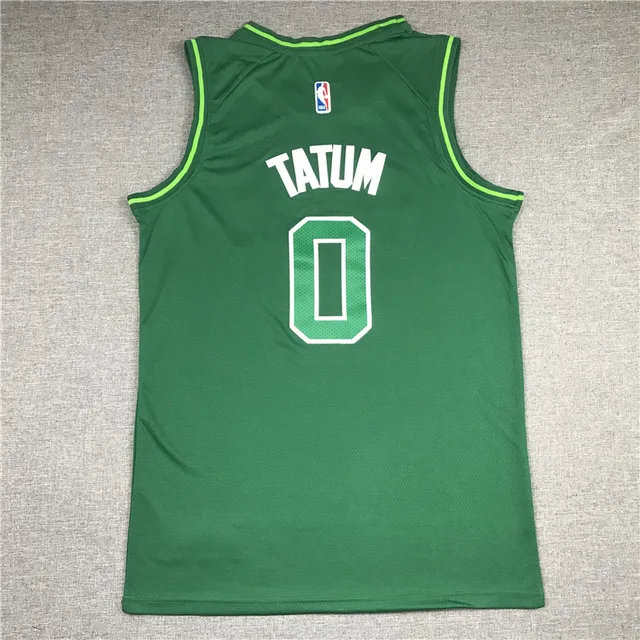 Nike Boston Celtics Jayson Tatum Reward Edition Maillot sans manches en maille tricotée verte 3