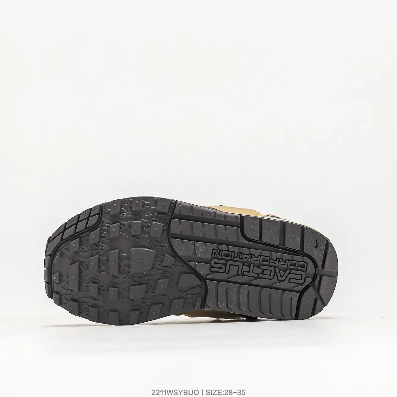 Nike Brown Beige Winterized Shearling-Lined Collar Lifestyle Sneakers 6