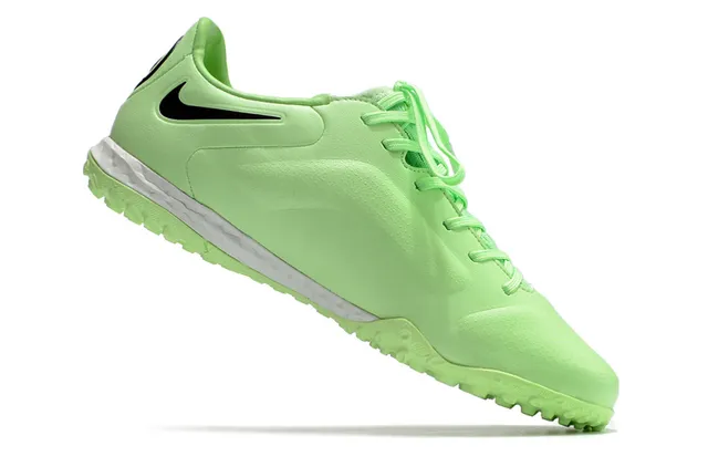 Nike Marron Noir Métallique Rose-Or Synthétique Supérieur Perforé Boîte d'orteils Pelouse Football Chaussures 2