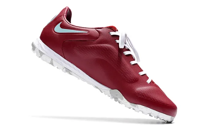 Nike Marron Noir Métallique Rose-Or Synthétique Supérieur Perforé Boîte d'orteils Pelouse Football Chaussures 15