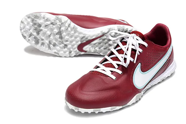 Nike Marron Noir Métallique Rose-Or Synthétique Supérieur Perforé Boîte d'orteils Pelouse Football Chaussures 17