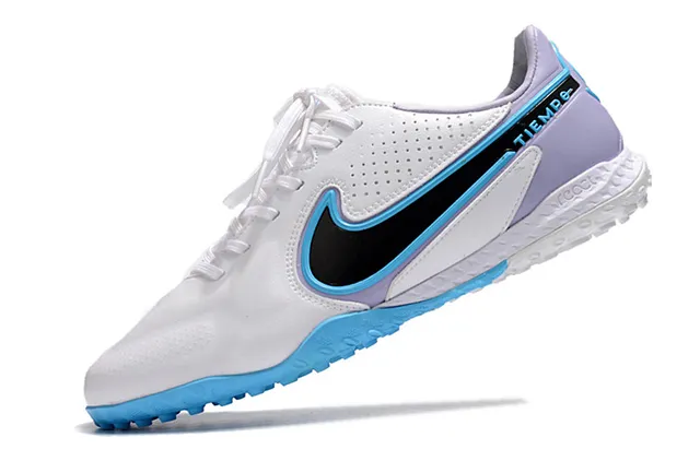 Nike Marron Noir Métallique Rose-Or Synthétique Supérieur Perforé Boîte d'orteils Pelouse Football Chaussures 23