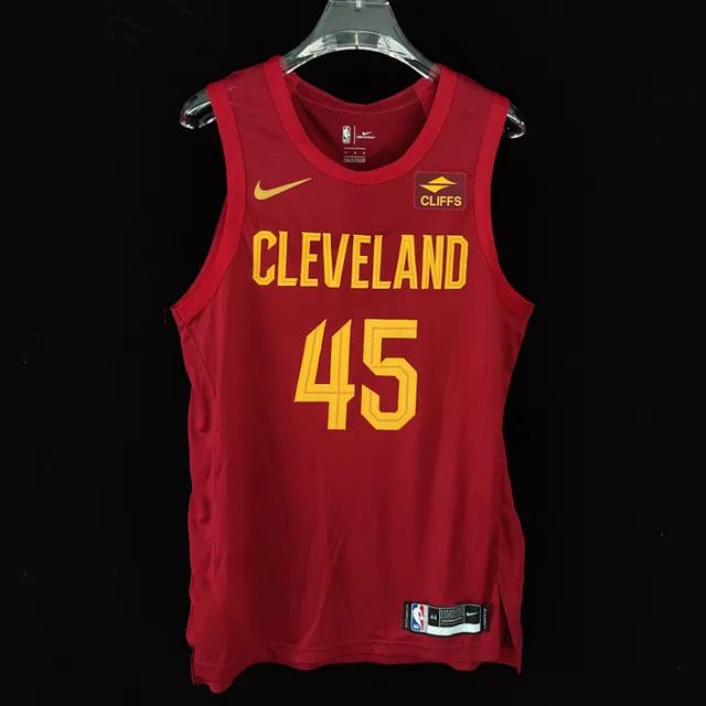 Nike Cleveland Cavaliers City Edition Camiseta Vermelha 2