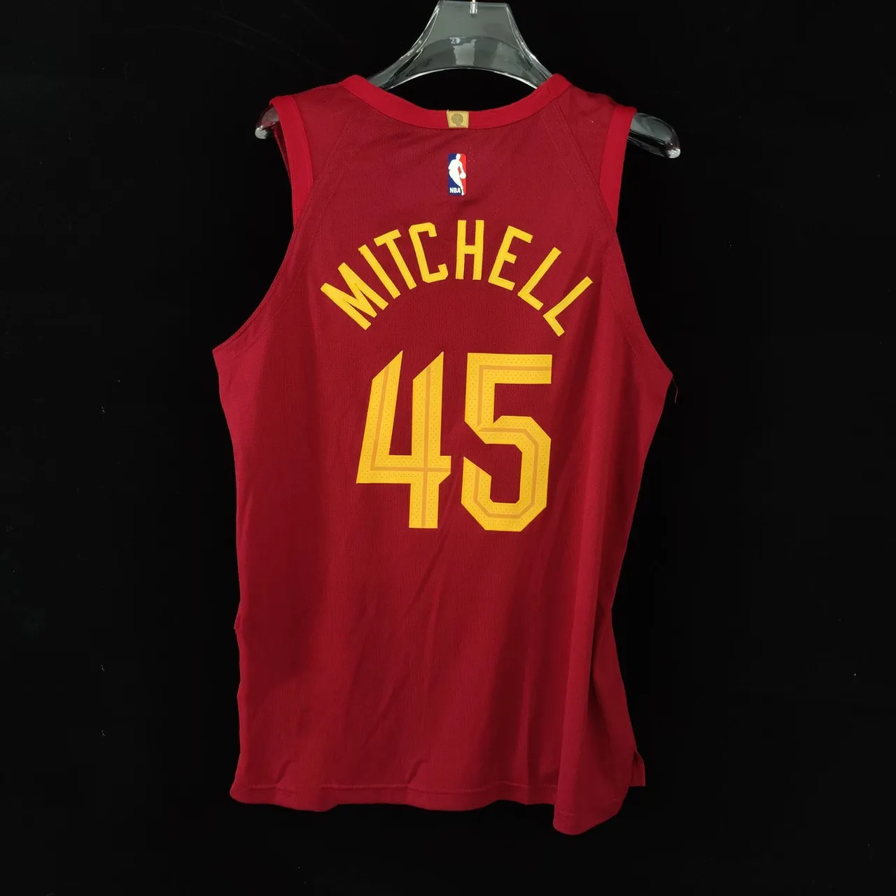 Nike Cleveland Cavaliers City Edition Camiseta Vermelha 3