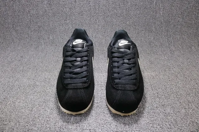 Nike Cortez Black and Gold Metallic Lifestyle Sneakers 7