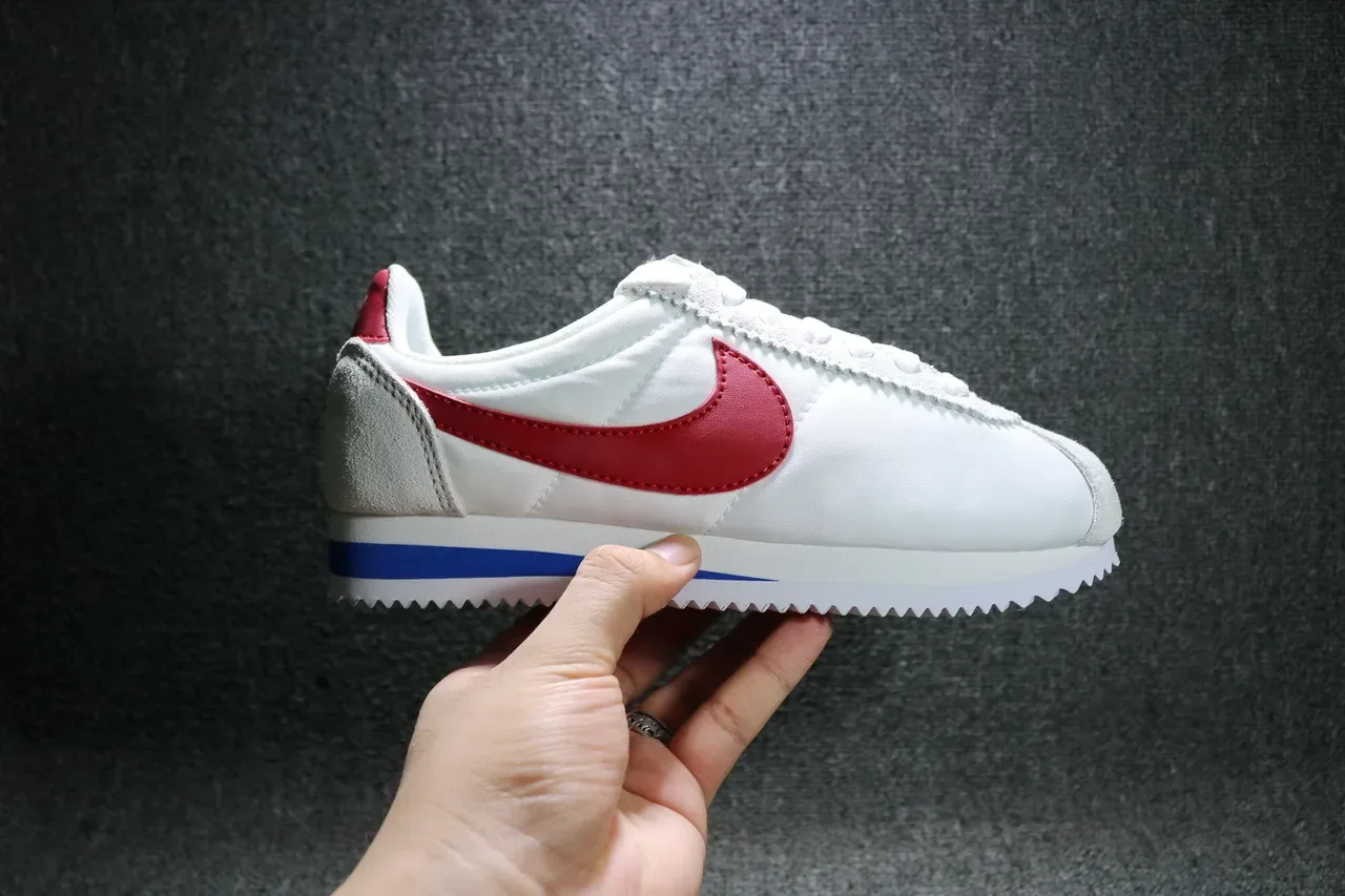 Nike Cortez White Red Blue Lifestyle Sneakers 8