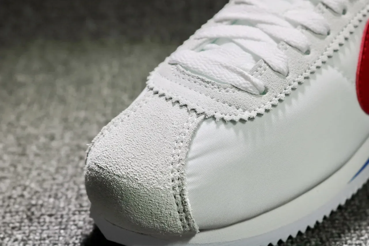 Nike Cortez White Red Blue Lifestyle Sneakers 11