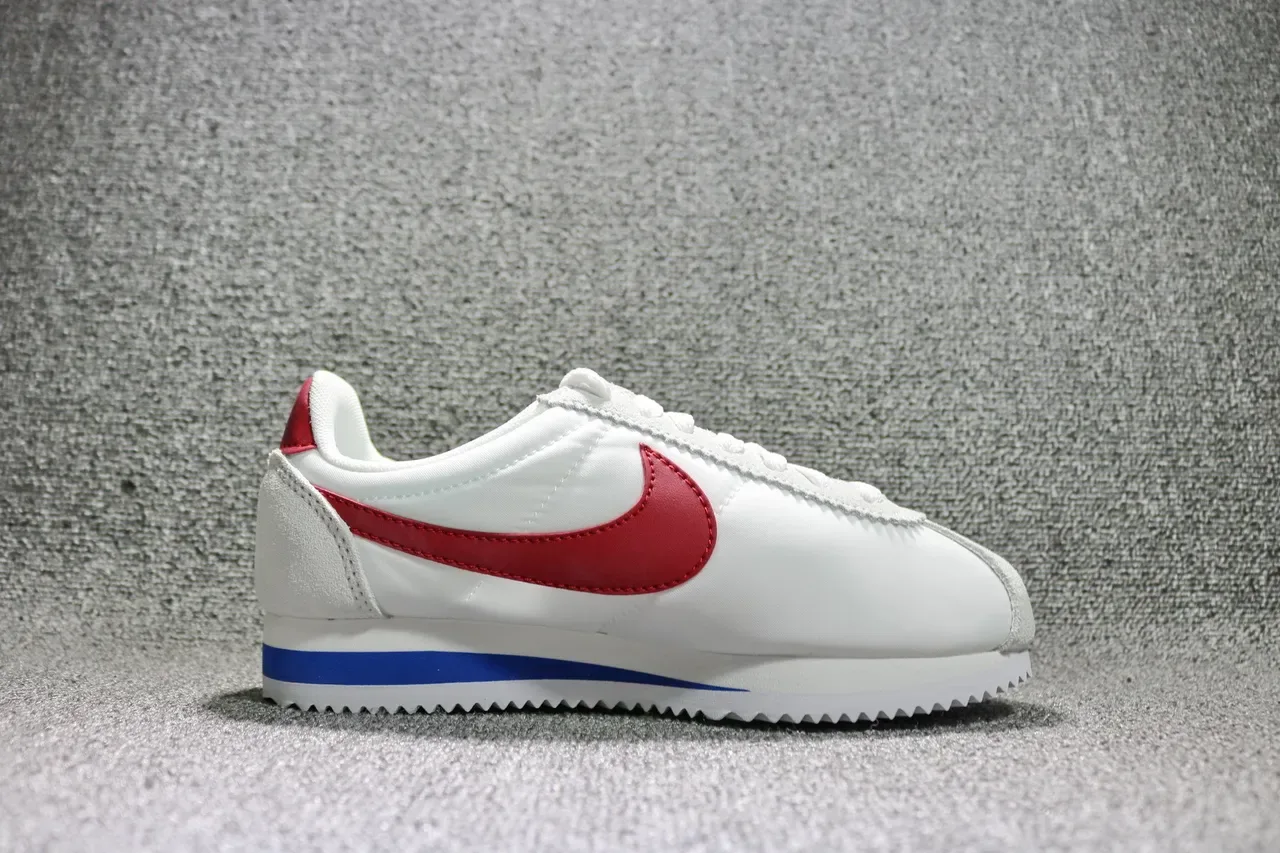 Nike Cortez White Red Blue Lifestyle Sneakers 13