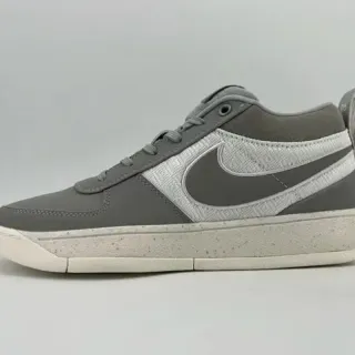 Nike Court Legacy Low ग्रे टेक्सटाइल-सिंथेटिक लाइफस्टाइल स्नीकर्स