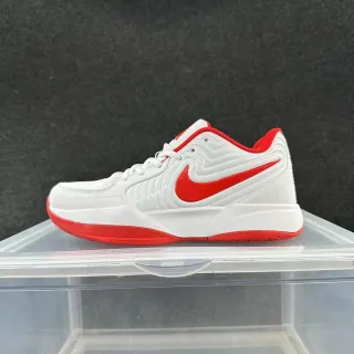 Nike Court Zoom Vapor सफेद और लाल लाइफस्टाइल स्नीकर