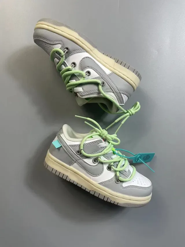 Nike Dunk Low Gray White Lifestyle Sneakers 12