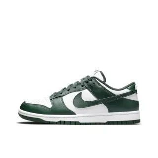 Nike Dunk Low Green and White Lifestyle Sneakers