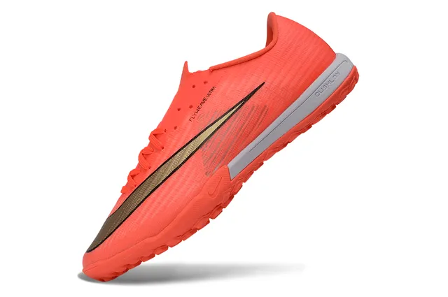 Nike Flyweave Ultra Naranja Plata Césped Zapatos de Fútbol 3