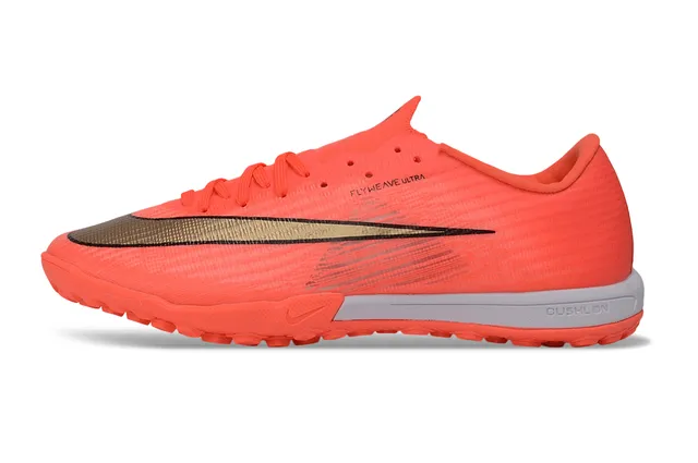 Nike Flyweave Ultra Naranja Plata Césped Zapatos de Fútbol 7