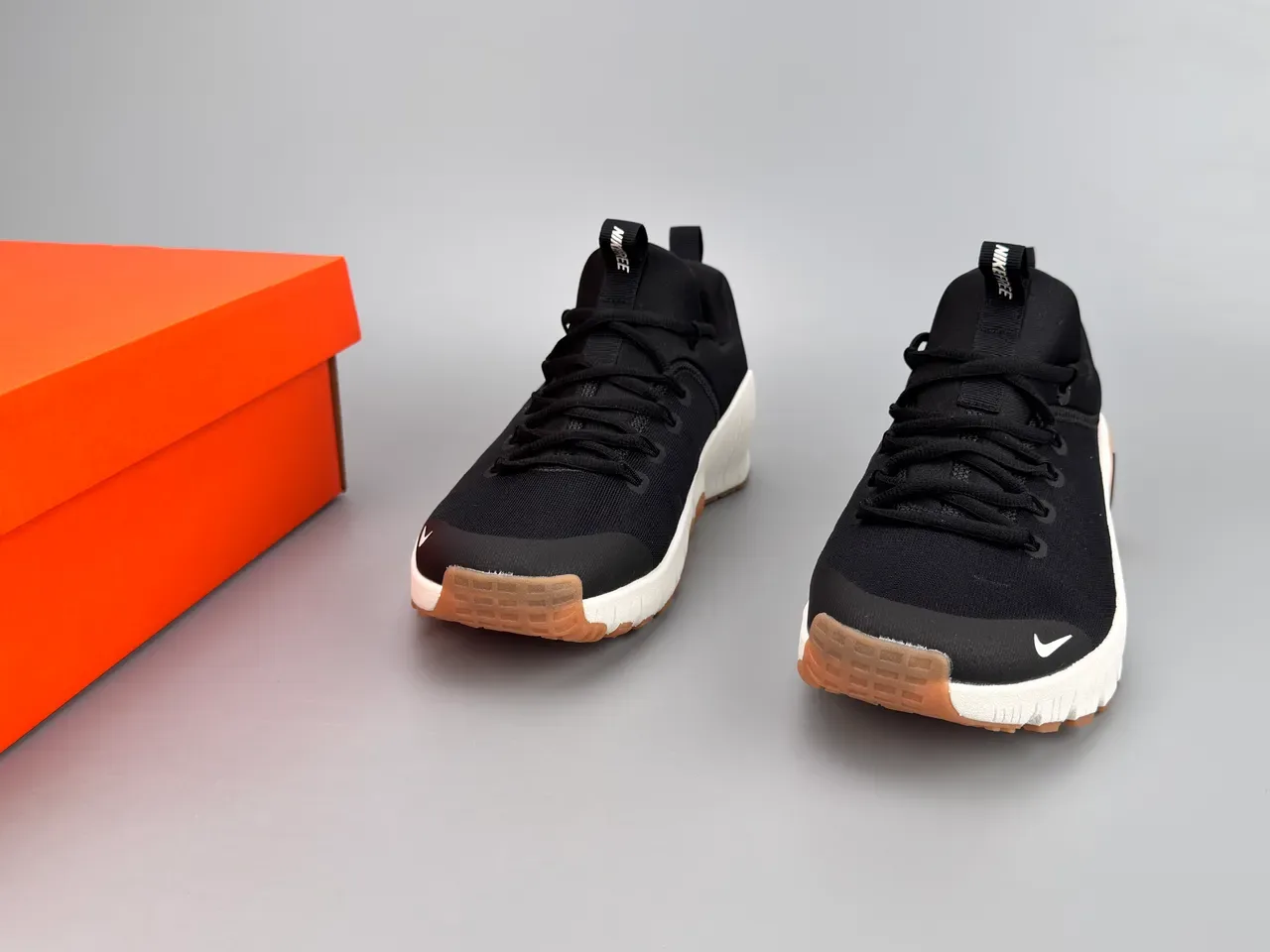 Nike Free RN Black White Knit Upper Flex-Groove Midsole Lifestyle Sneakers 3