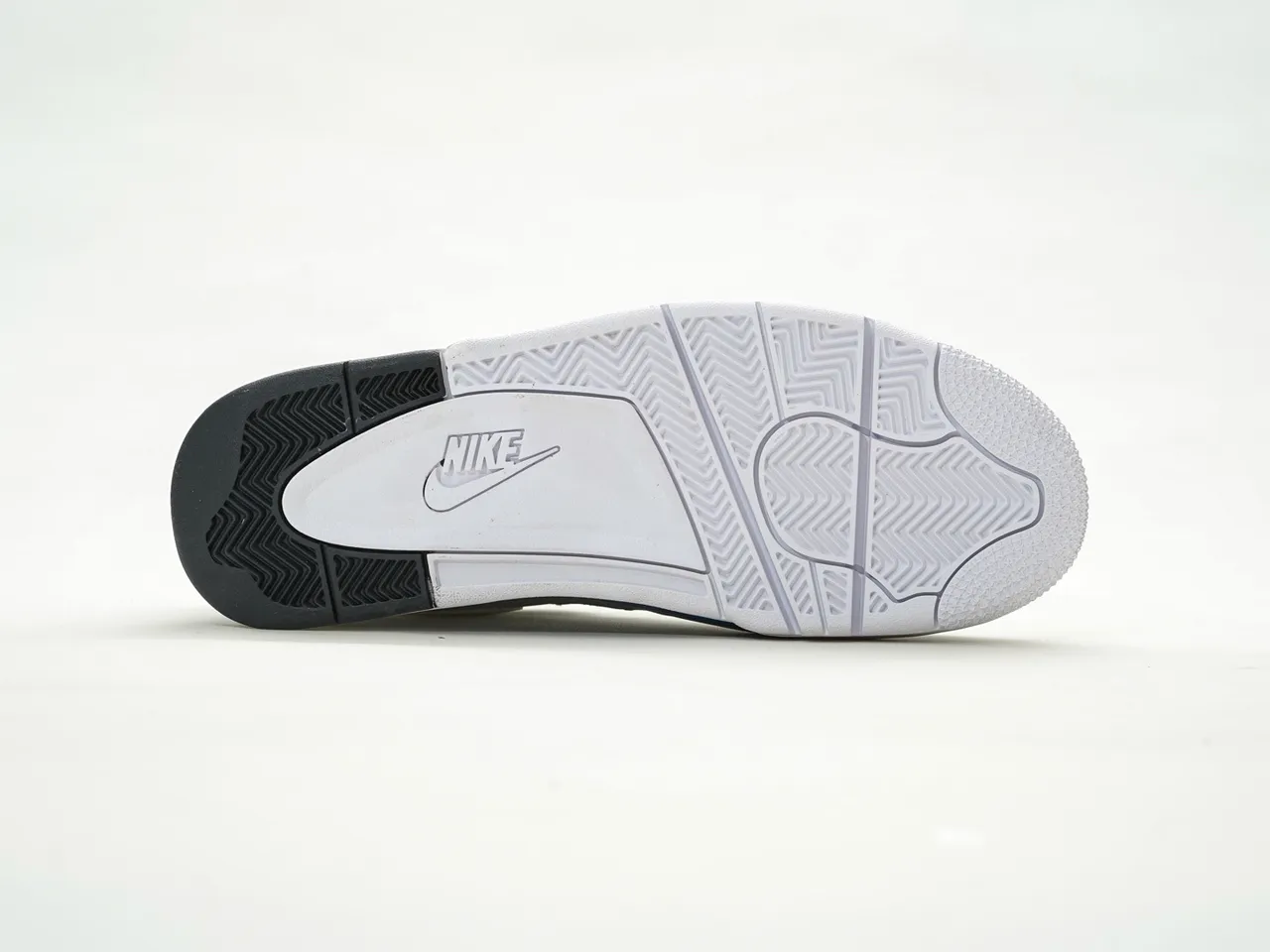 Nike Gray Blue High-Top Layered Upper Lifestyle Sneakers 8
