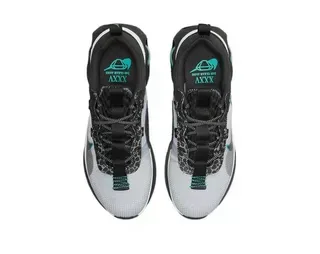 Nike Gray Blue Mesh-and-Synthetic Upper Visible Heel Air Unit Lifestyle Sneakers 4